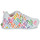 Schoenen Dames Lage sneakers Skechers UNO LITE GOLDCROWN - HEART OF HEARTS Wit / Multicolour