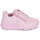Schoenen Meisjes Lage sneakers Skechers UNO LITE - EASY ZIP Roze
