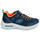 Schoenen Jongens Lage sneakers Skechers MICROSPEC MAX - CLASSIC Blauw / Orange