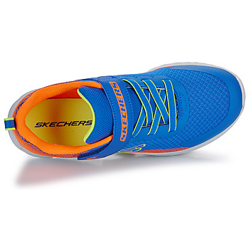 Skechers MICROSPEC II - ZOVRIX Blauw / Orange
