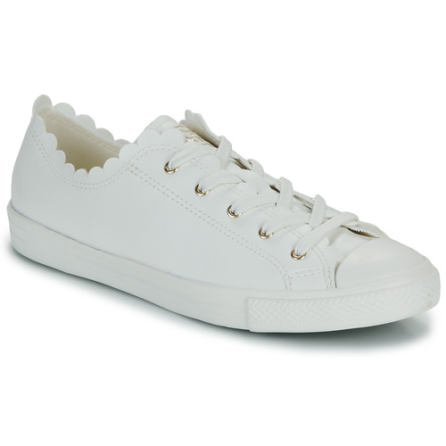 Schoenen Dames Lage sneakers Converse CHUCK TAYLOR ALL STAR DAINTY MONO WHITE Wit