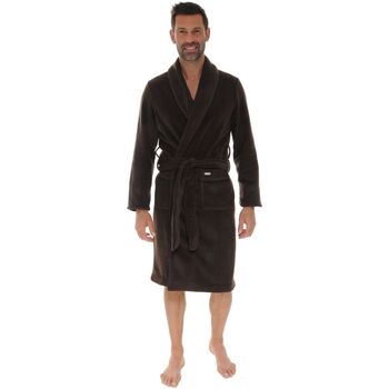Textiel Heren Pyjama's / nachthemden Pilus ALASKA Brown
