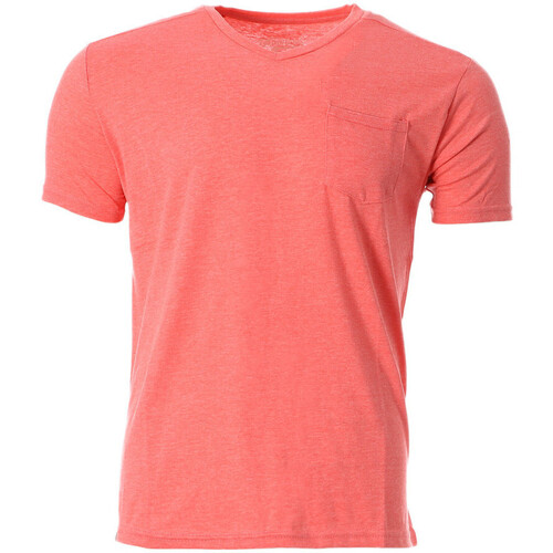 Textiel Heren T-shirts korte mouwen Rms 26  Roze