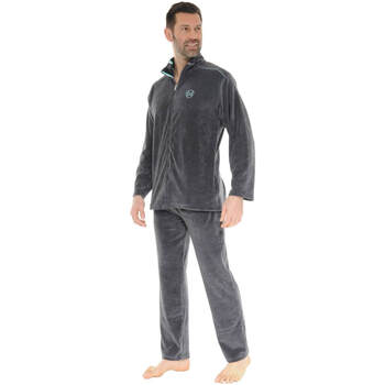 Textiel Heren Pyjama's / nachthemden Christian Cane DOLEAS Grijs