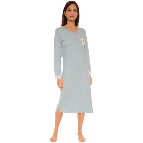 Textiel Dames Pyjama's / nachthemden Christian Cane AIMY Blauw