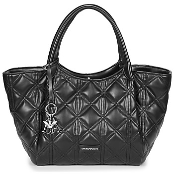 Tassen Dames Handtassen lang hengsel Emporio Armani WOMEN'S SHOPPING BAG Zwart