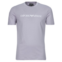 Textiel Heren T-shirts korte mouwen Emporio Armani T-SHIRT 8N1TN5  lilas