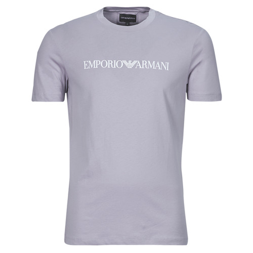 Textiel Heren T-shirts korte mouwen Emporio Armani T-SHIRT 8N1TN5 Grijs