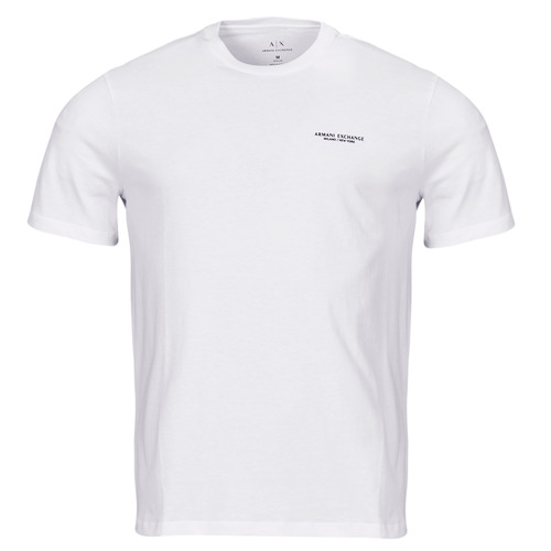 Textiel Heren T-shirts korte mouwen Armani Exchange 8NZT91 Wit