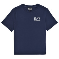 Textiel Jongens T-shirts korte mouwen Emporio Armani EA7 TSHIRT 8NBT51 Marine