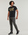 Textiel Heren T-shirts korte mouwen Emporio Armani EA7 TSHIRT 3DPT37 Zwart / Goud
