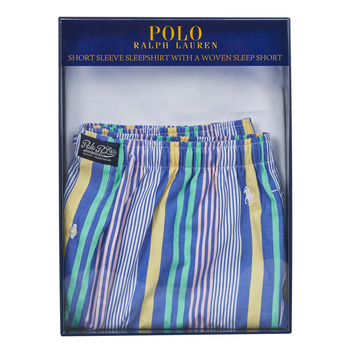 Polo Ralph Lauren S / S PJ SET-SLEEP-SET Wit / Multicolour