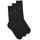 Accessoires Sokken Polo Ralph Lauren ASX91-MERCERIZED-SOCKS-3 PACK Zwart