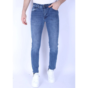 Textiel Heren Skinny jeans True Rise Jeans Rechte Pijpen Regular Fit DP Blauw