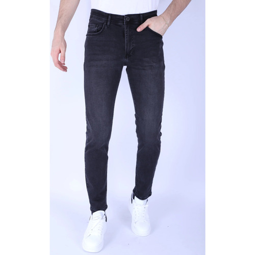Textiel Heren Skinny jeans True Rise Nette Regular Fit Stretch Zwart