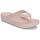 Schoenen Dames Slippers Crocs Classic Platform Flip W Roze