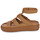 Schoenen Dames Sandalen / Open schoenen Crocs Brooklyn Luxe Gladiator Brown