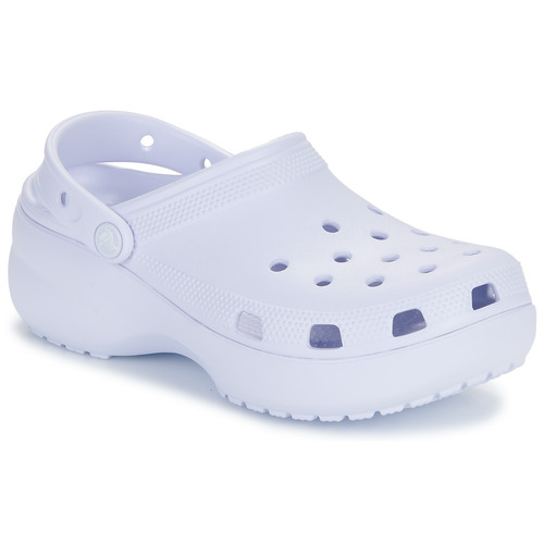 Schoenen Dames Klompen Crocs Classic Platform Clog W Violet