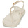 Schoenen Dames Sandalen / Open schoenen Crocs Miami Thong Sandal Beige
