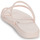 Schoenen Dames Leren slippers Crocs Miami Toe Loop Sandal Beige