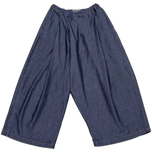 Textiel Dames Broeken / Pantalons 10 To 10 Jeans Denim - Dark Denim Blauw