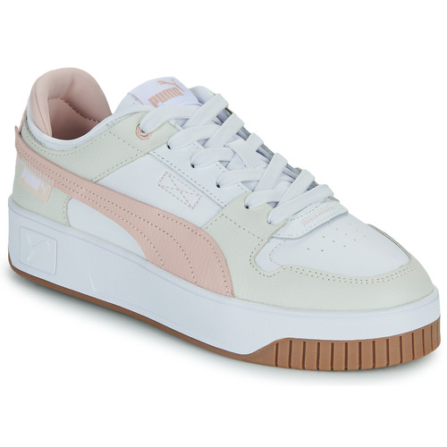 Schoenen Dames Lage sneakers Puma CARINA STREET Wit / Roze