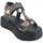 Schoenen Dames Sandalen / Open schoenen Alpe 4601 61 96 Zwart