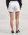 Textiel Dames Korte broeken / Bermuda's Adidas Sportswear W LIN FT SHO Wit / Zwart