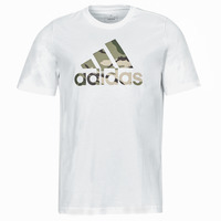 Textiel Heren T-shirts korte mouwen Adidas Sportswear M CAMO G T 1 Wit / Camouflage