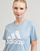 Textiel Dames T-shirts korte mouwen Adidas Sportswear W BL T Blauw / Glacier / Wit