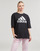 Textiel Dames T-shirts korte mouwen Adidas Sportswear W BL BF TEE Zwart / Wit