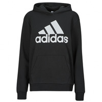 Textiel Dames Sweaters / Sweatshirts Adidas Sportswear W BL OV HD Zwart / Wit