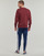 Textiel Heren Sweaters / Sweatshirts Adidas Sportswear M 3S FT SWT Bordeaux / Wit