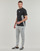 Textiel Heren T-shirts korte mouwen Adidas Sportswear M FI 3S REG T Zwart / Wit