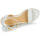 Schoenen Dames Sandalen / Open schoenen Lauren Ralph Lauren HILARIE-ESPADRILLES-WEDGE Wit