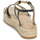 Schoenen Dames Sandalen / Open schoenen Lauren Ralph Lauren PAYTON-ESPADRILLES-FLAT Zwart
