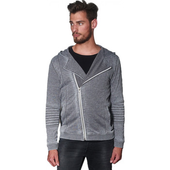 Textiel Heren Sweaters / Sweatshirts Japan Rags Sweat zippé  Harlo Grey Melange Grijs