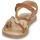 Schoenen Meisjes Sandalen / Open schoenen Kickers BETTYS  camel / Goud