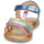 Schoenen Meisjes Sandalen / Open schoenen Kickers DIAMANTO Marine / Métal / Multicolour