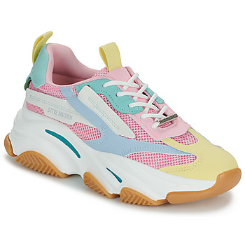 Schoenen Dames Lage sneakers Steve Madden POSSESSION-E Roze / Multicolour