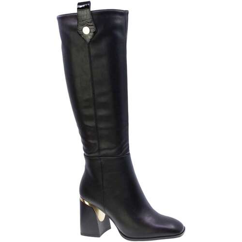Schoenen Dames Laarzen Exé Shoes Stivale Donna Nero M5510-f8103 Zwart