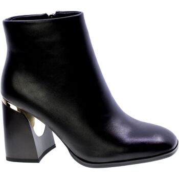 Schoenen Dames Enkellaarzen Exé Shoes Stivaletto Tronchetto Donna Nero M5510-f7631 Zwart