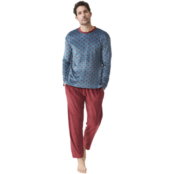Textiel Heren Pyjama's / nachthemden J&j Brothers JJBDP5401 Multicolour