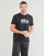 Textiel Heren T-shirts korte mouwen Polo Ralph Lauren T-SHIRT AJUSTE EN COTON SERIGRAPHIE POLO RALPH LAUREN Zwart