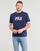 Textiel Heren T-shirts korte mouwen Polo Ralph Lauren T-SHIRT AJUSTE EN COTON SERIGRAPHIE POLO RALPH LAUREN Marine