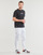 Textiel Heren T-shirts korte mouwen Polo Ralph Lauren T-SHIRT AJUSTE EN COTON POLO RALPH LAUREN CENTER Zwart