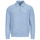 Textiel Heren Sweaters / Sweatshirts Polo Ralph Lauren SWEATSHIRT DEMI ZIP EN MOLLETON Blauw / Ciel