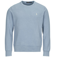 Textiel Heren Sweaters / Sweatshirts Polo Ralph Lauren SWEATSHIRT COL ROND EN MOLLETON Blauw / Ciel