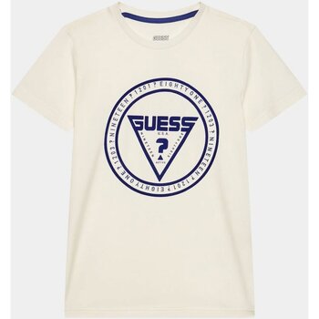 Textiel Kinderen T-shirts & Polo’s Guess L3BI33 J1314 Wit