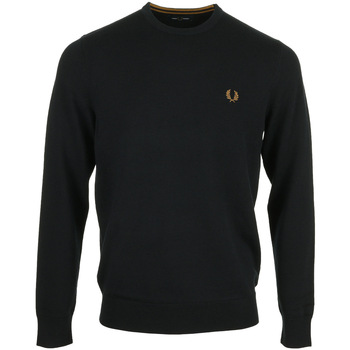Fred Perry Classic Crew Neck Jumper Blauw